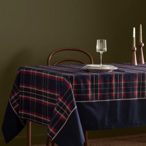 رومیزی abella سرمه ای